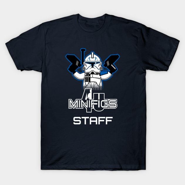 M4U Staff Shirts T-Shirt by SolidBrixStudios